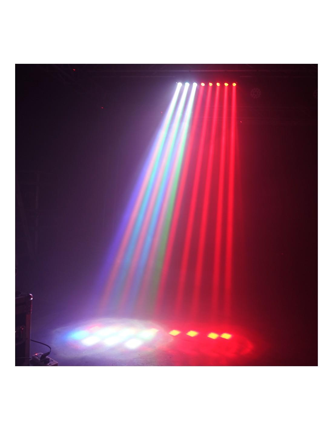 Lot de 4 bandes Jeux 8 Lumières Multicolore Tuning LED Dessous Caisse  Voiture